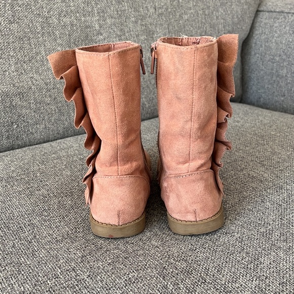 Girls Suede-like Boots - Picture 4 of 4